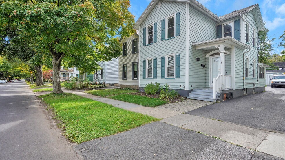 Front Street of home. Driveway to right of home - 15 Averill Ave