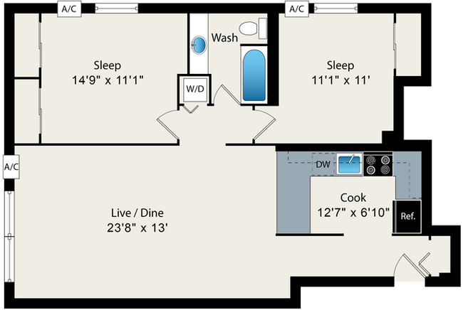 Floorplan - Reside on North Park