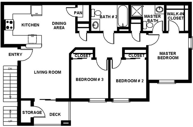 3BR/2BA - Harvard Court