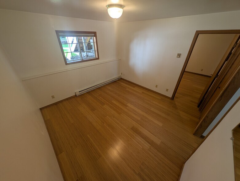 Living Room with built-in closet - 106 Spruce Ct