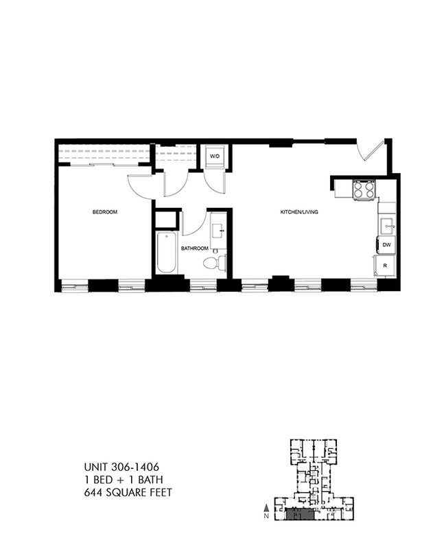 Floorplan - Park Heights by the Lake Apartments