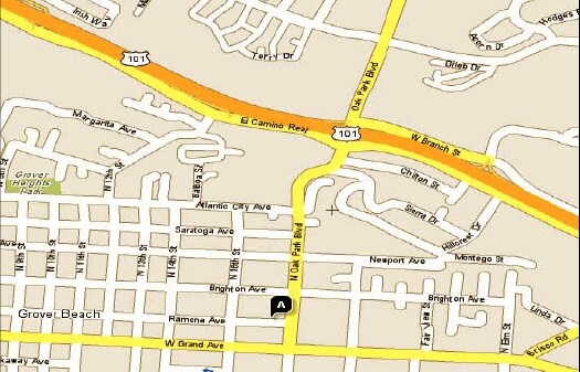 Vicinity Map - Ramona St. Apartments