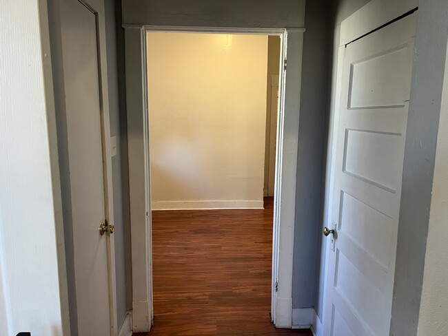 Hall Closet on left bath on right - 2421 Lipscomb St