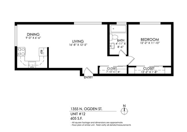 Floorplan - 1355 Ogden