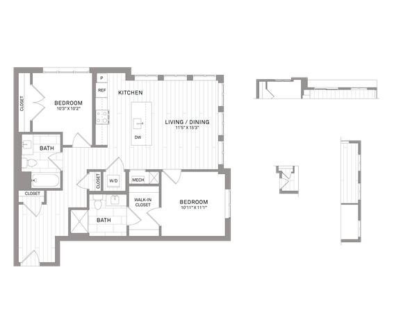 Floorplan - The Abby