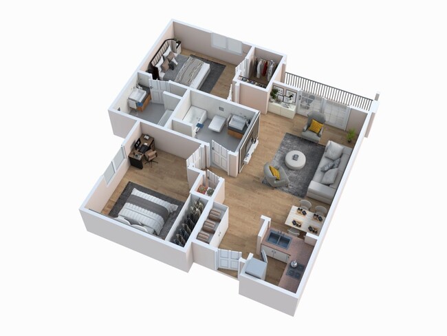Floorplan - Fresno Senior Living