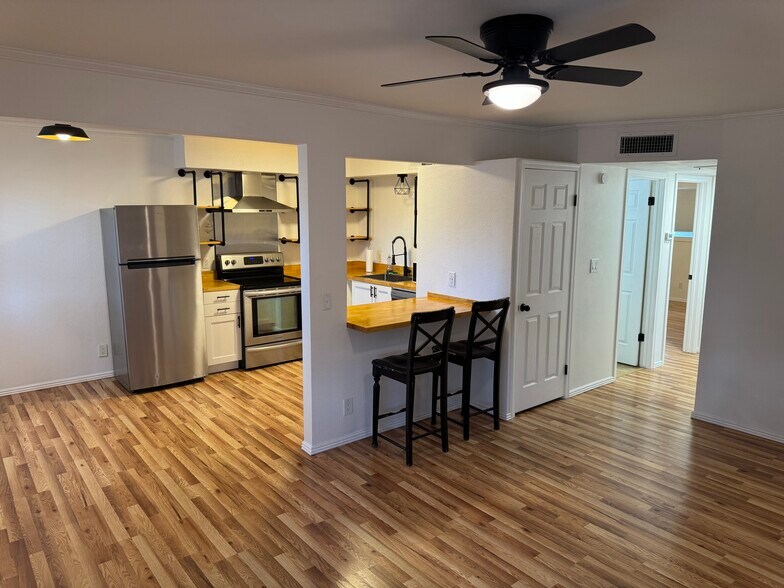 Living room to kitchen - 3626 N 37th St