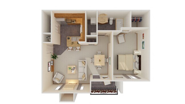 Floorplan - Watercress Apartments