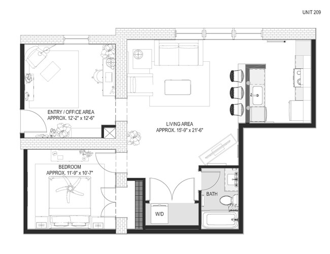 Floorplan - Wilkinson Lofts