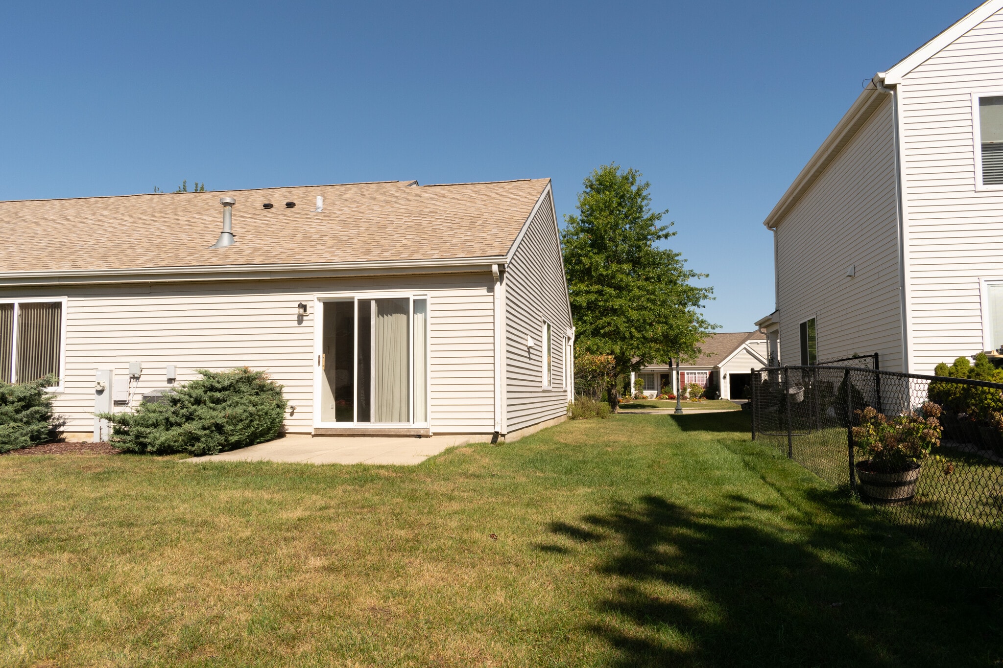 Side Yard - 61 W Providence Ln