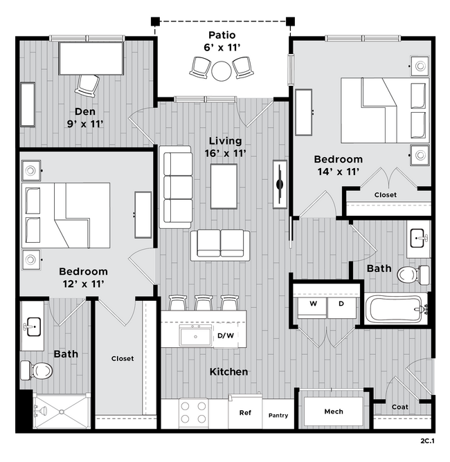 Floorplan - Madison Prickett Preserve