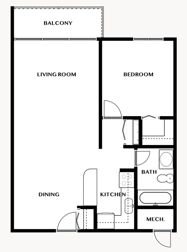 Floorplan - Quail Ridge Apartments
