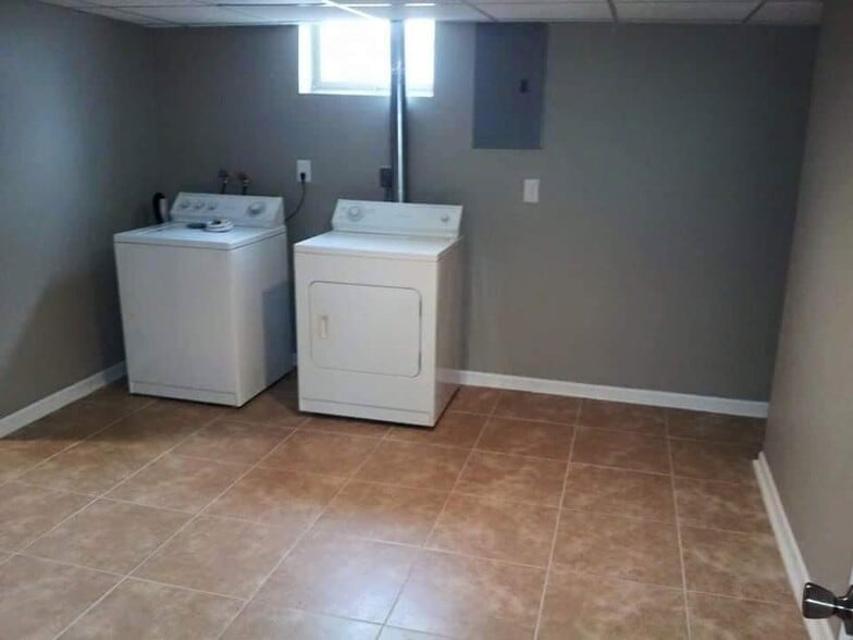 Basement laundry room with washer and dryer included - 2616 S 48th Ave