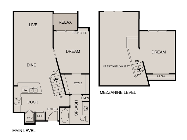 Floorplan - 7166 at Belmar