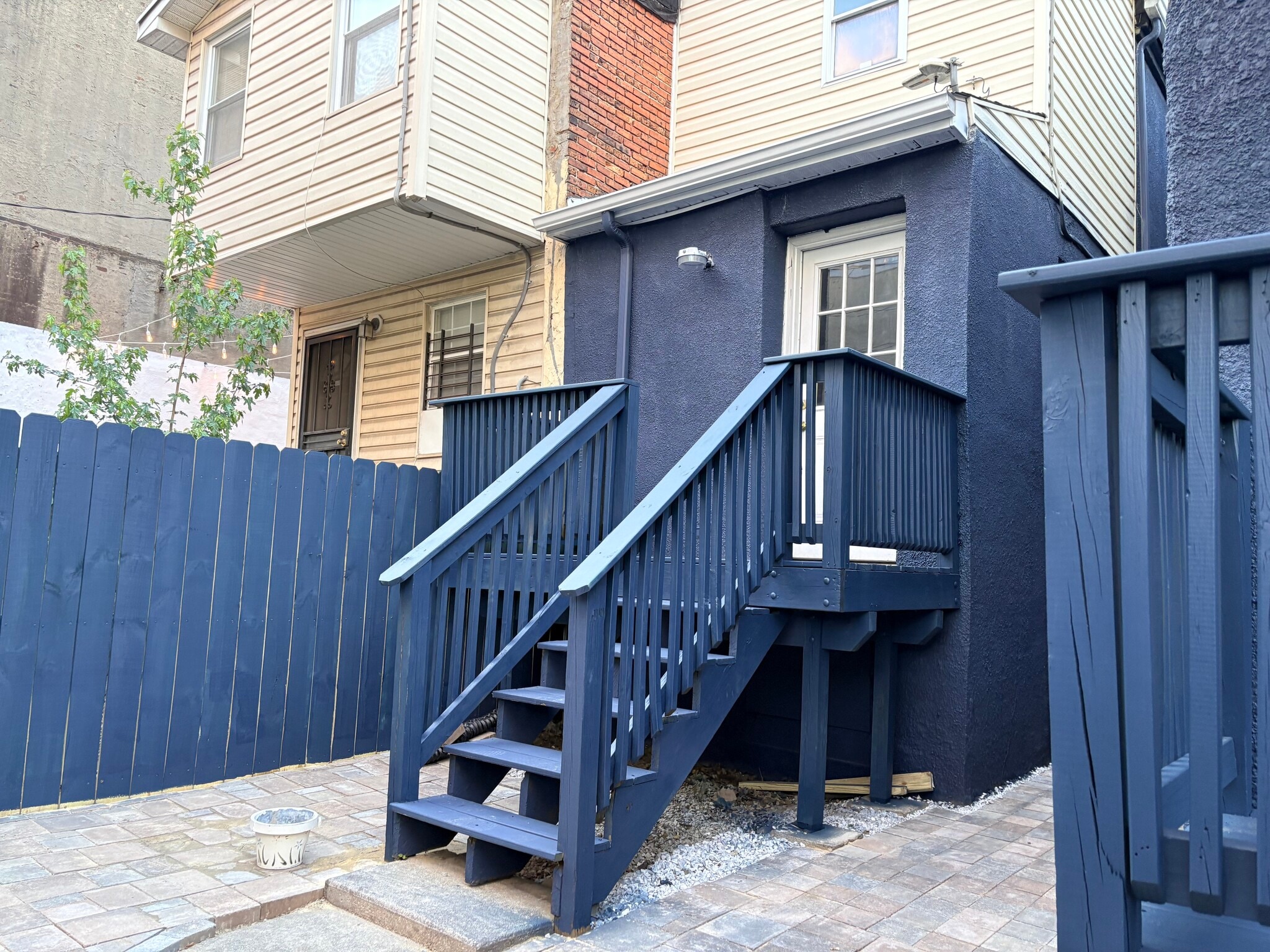 Deck off of mudroom - 1239 W Lombard St