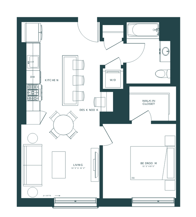 Floorplan - Porter