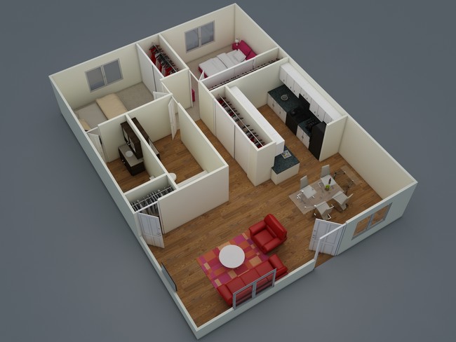 Floorplan - Fifteen 50 Apartments