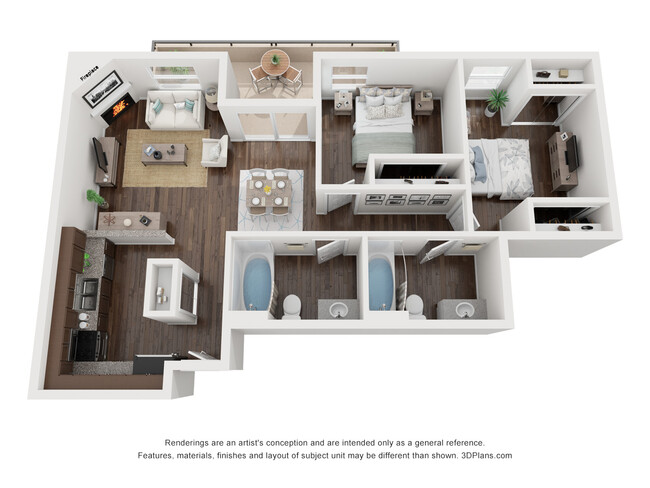 Floorplan - Playa Marina Apts