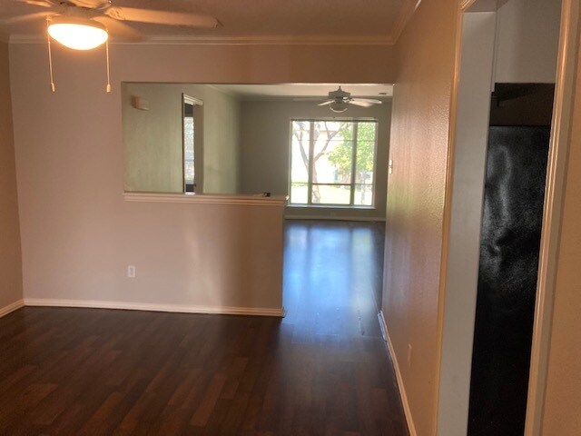 Dining room looking into living room - 6010 E University Blvd