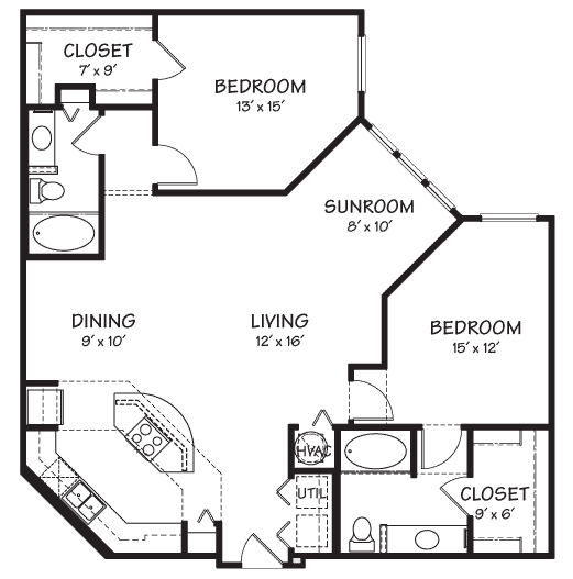 Floorplan - The Reserve on Cave Creek