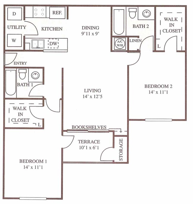 Floorplan - Centennial Crossing at Lenox Place