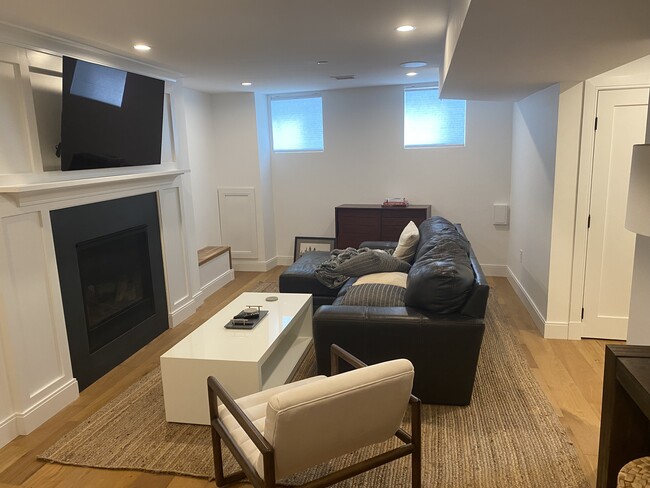 Downstairs Living Room (inc. fireplace 2) - 11 Prospect St