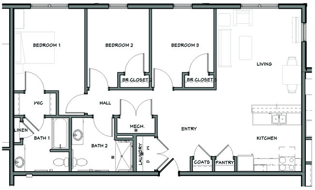 Floorplan - The Hamilton