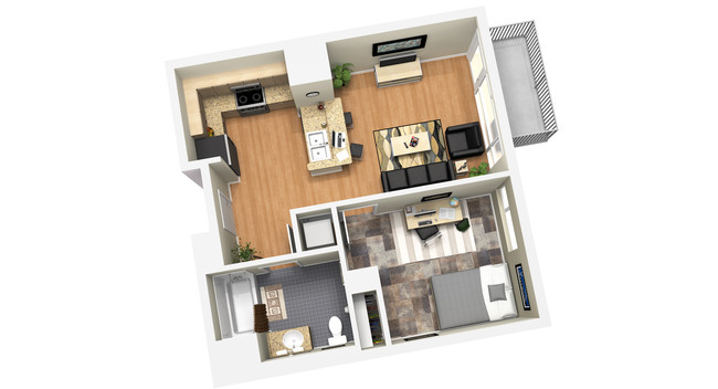 Floorplan - 2400 Nueces