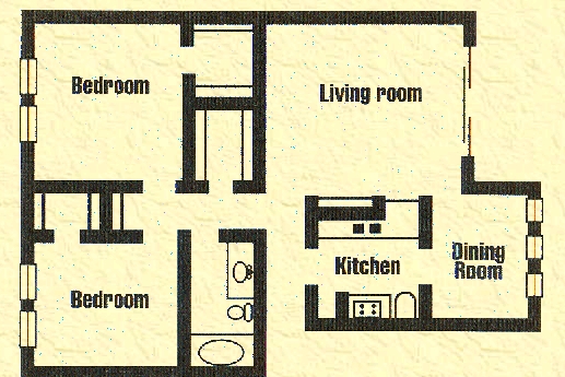 Floorplan - Skyview Apartments