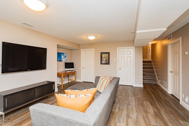 Lower Level Family Room - 515 River St