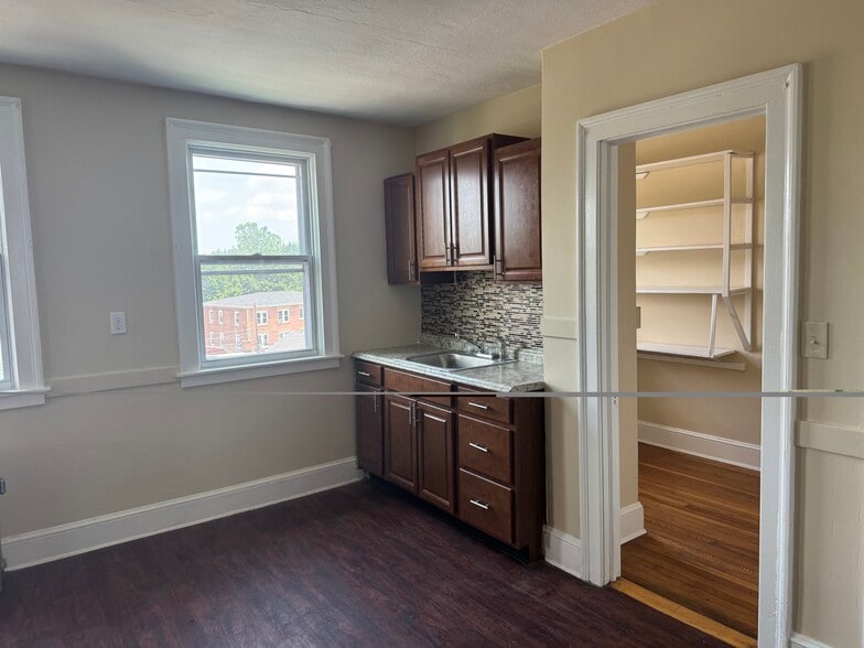 Kitchen with attached pantry area - 14 Buell St