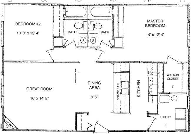 2BR/2BA - Shamrock Village