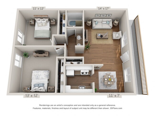 Floorplan - Harvard Square