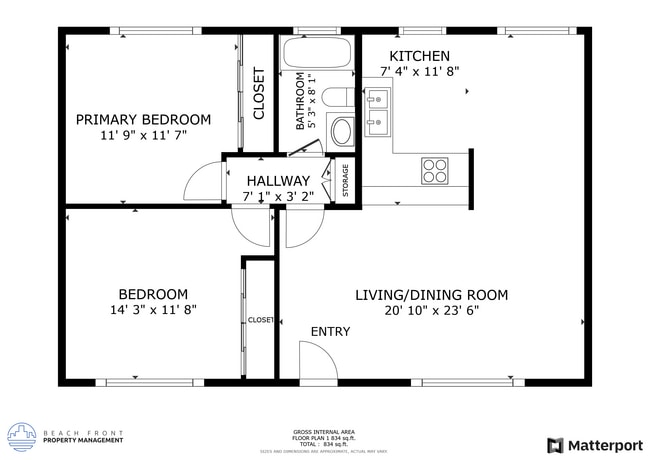 Floorplan - 24818 Eshelman Avenue