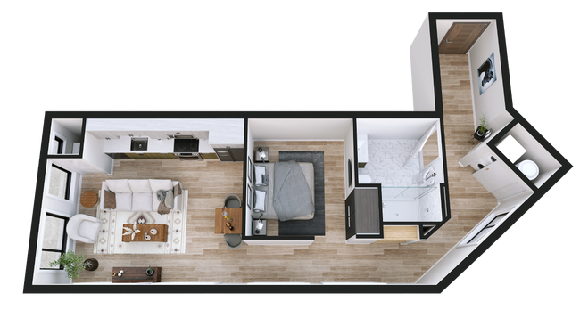 Floorplan - Carraway Apartments