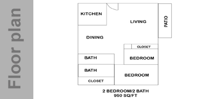 2BR/2BA - La Jolla Apartments