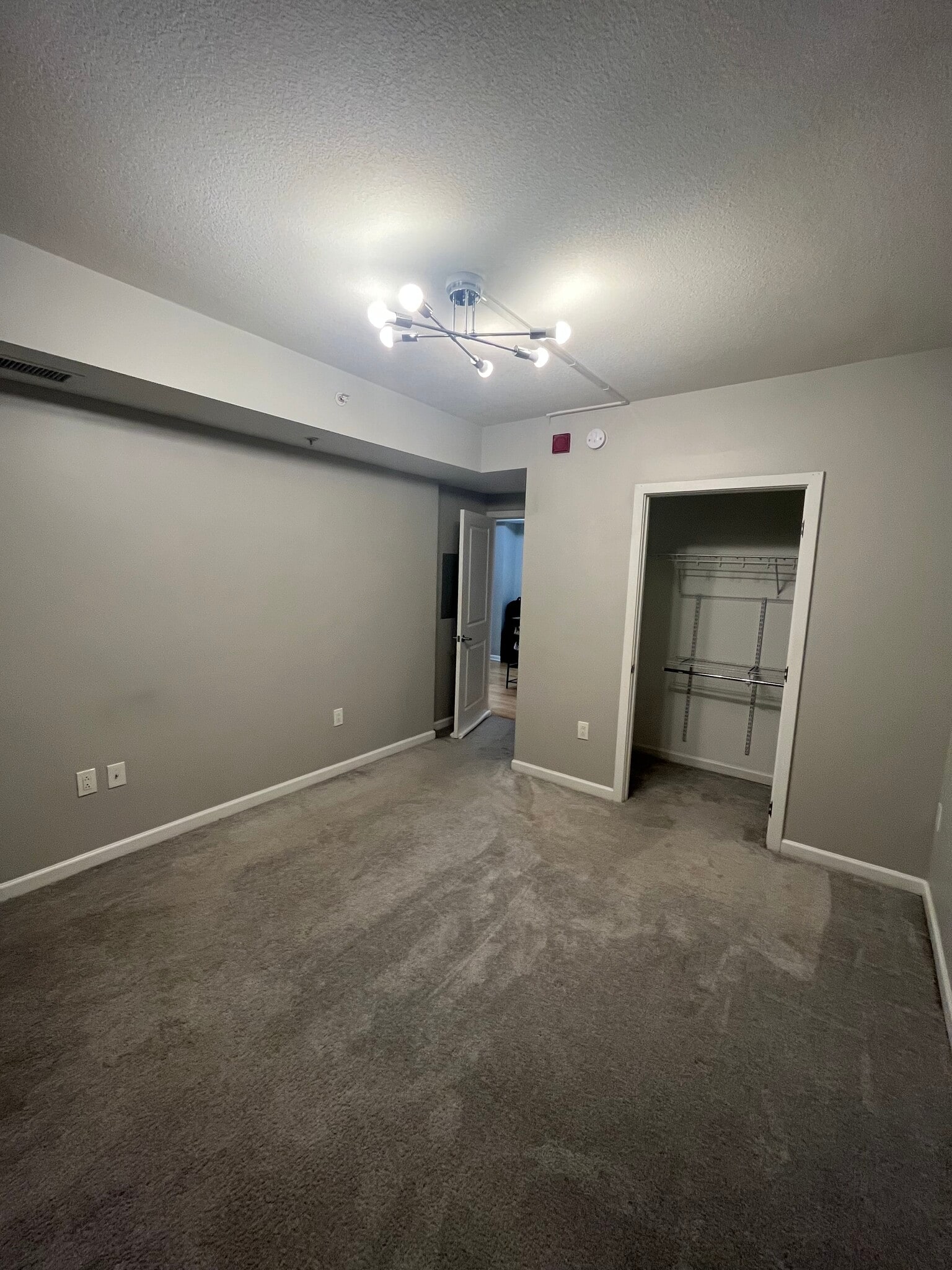 Secondary bedroom from window, walk-in closet. - 440 L St NW