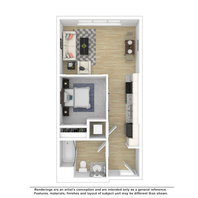 Floorplan - City Lofts Apartments