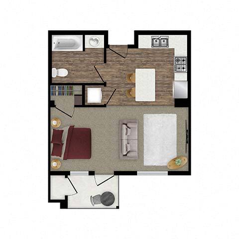 Floorplan - Loma Villas Apartments