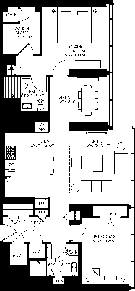 Floorplan - Apartments at Westlight