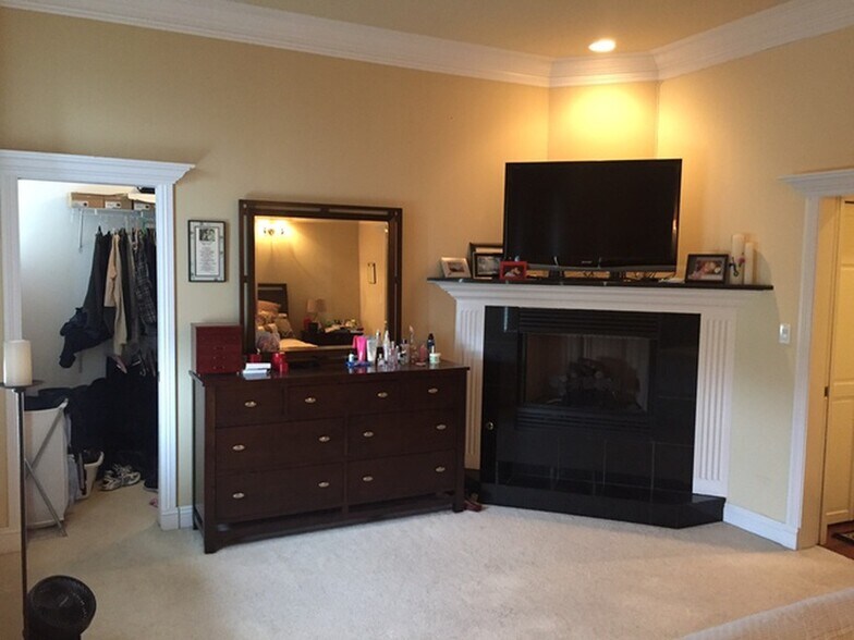 Walk In Closet and Fireplace in Primary BR - 924 W Cornelia Ave