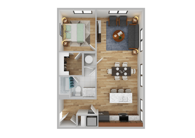 Floorplan - The Terraces at Park Heights (Senior 62+)