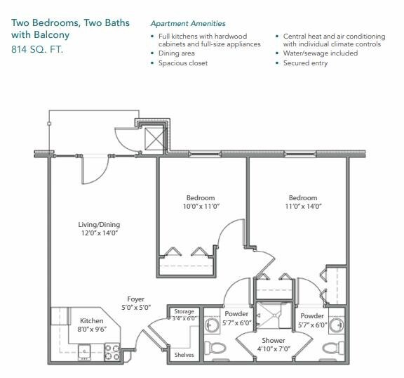 Floorplan - Pine Ridge of Garfield