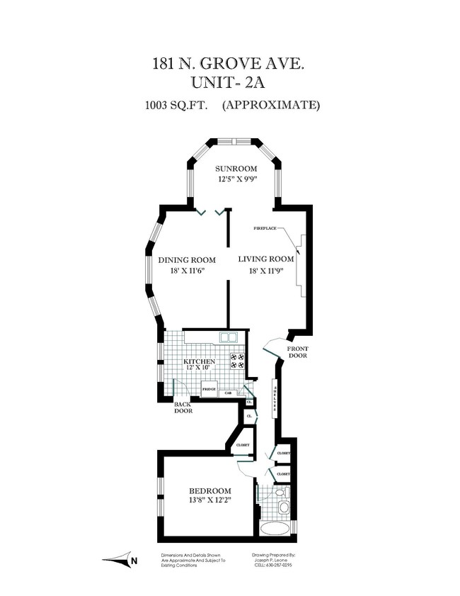 Floorplan - 173-181 N. Grove Ave.