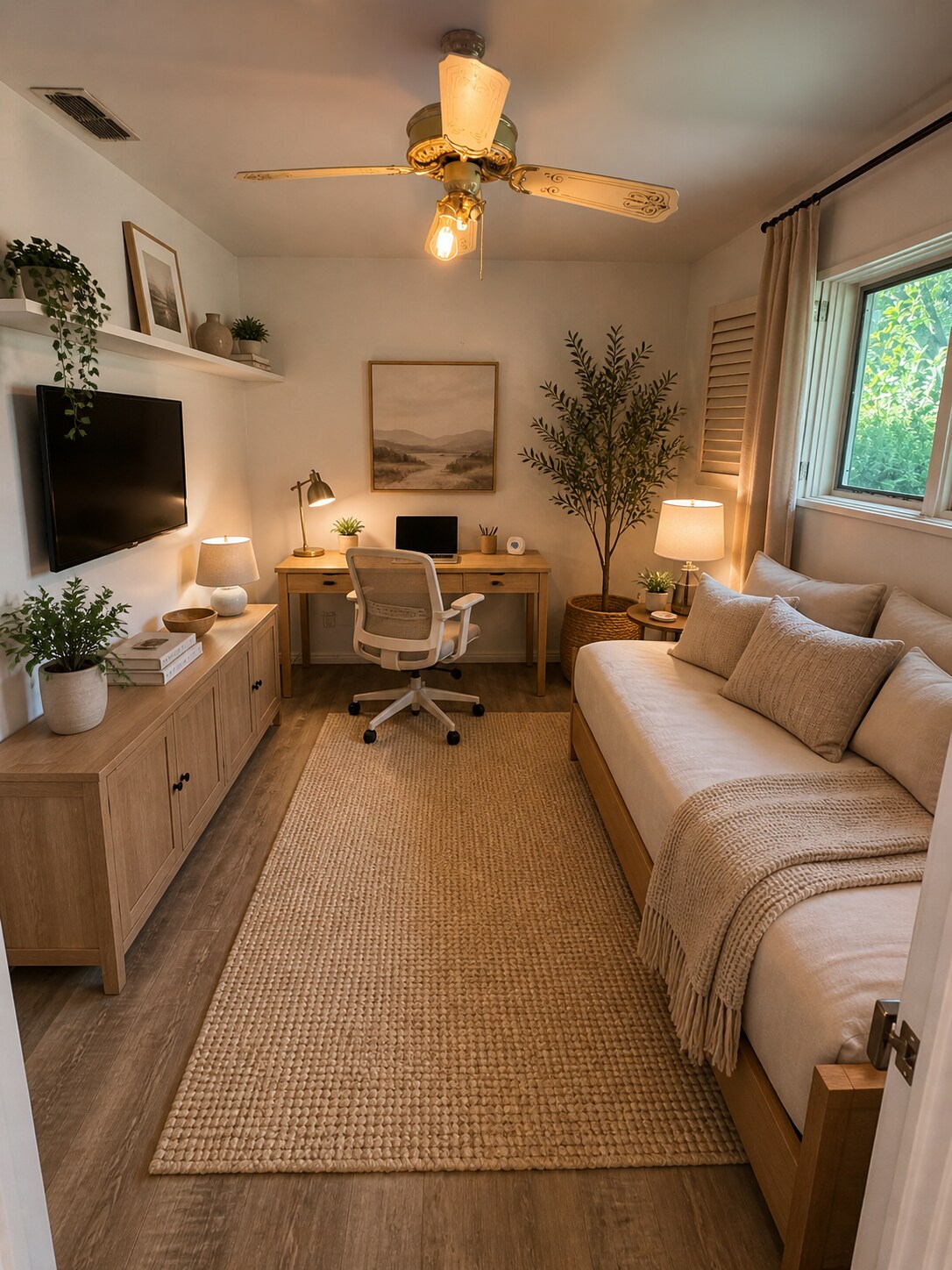 Virtually staged version of the actual space for design inspiration. The actual space is shown in pr - 2832 Scandia Way