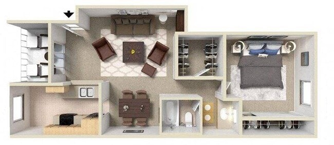 Rancho Verde Elegante A1 One Bedroom - Rancho Verde