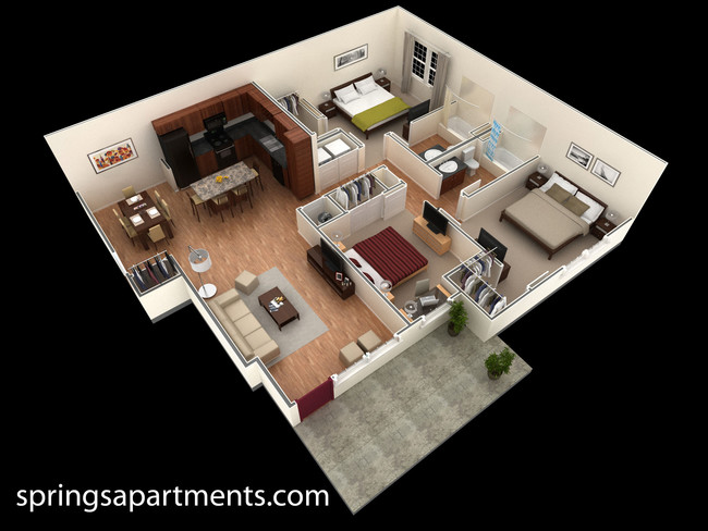 Floorplan - Springs At Weber Road