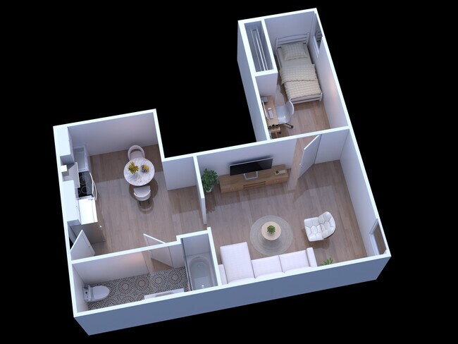 Floorplan - 2204 W San Antonio St