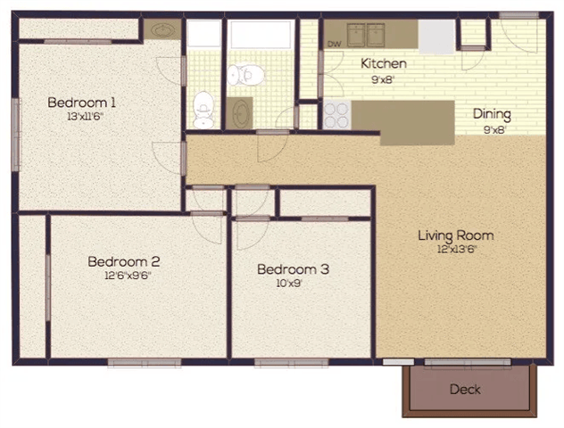 Floorplan - Oakland Pointe