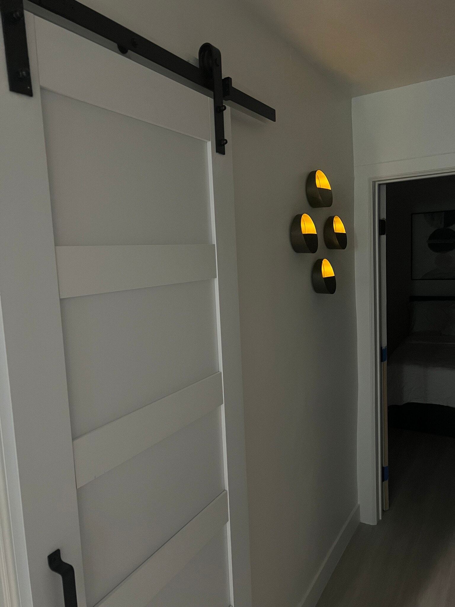 Hallway from kitchen - 527 W Colden Ave